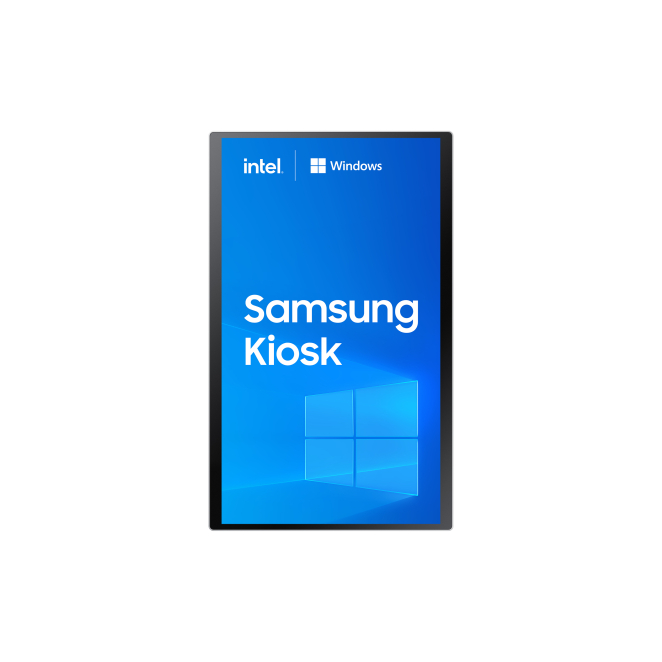 Samsung KM24C-3 diseño de quiosco pantalla táctil interactiva