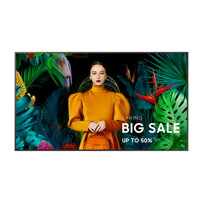 Samsung QB55C con interfaz intuitiva