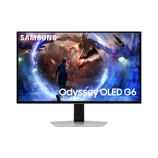 Samsung G60SD pantalla para PC 27 pulgadas, Quad HD OLED Plata