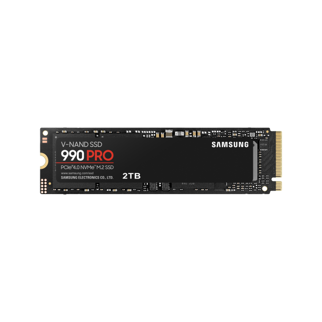 Samsung 990 PRO 2 TB M.2 PCI Express 4.0 NVMe V-NAND MLC