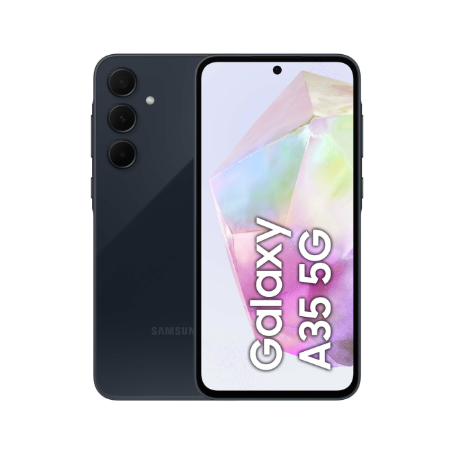 Samsung Galaxy A35 5G en color Awesome Navy