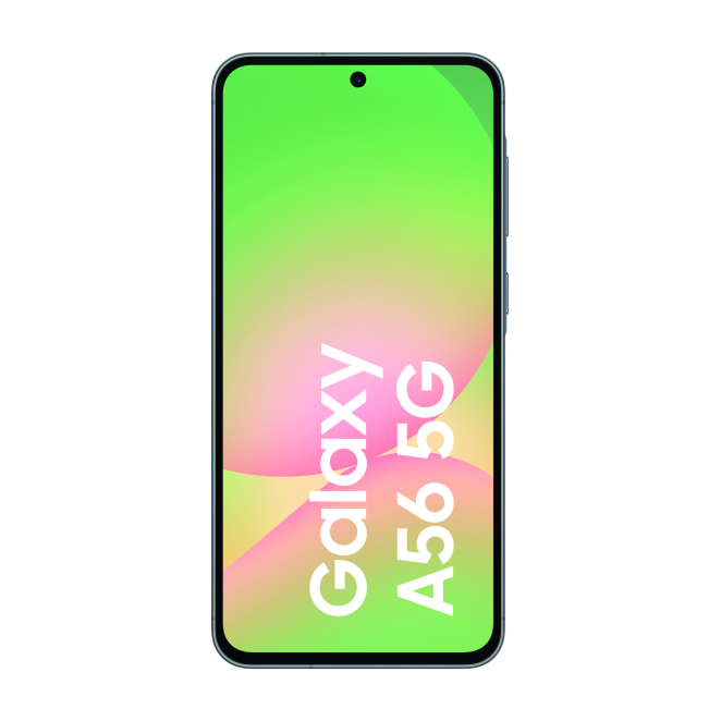 Samsung Galaxy A56 mostrando su pantalla Super AMOLED