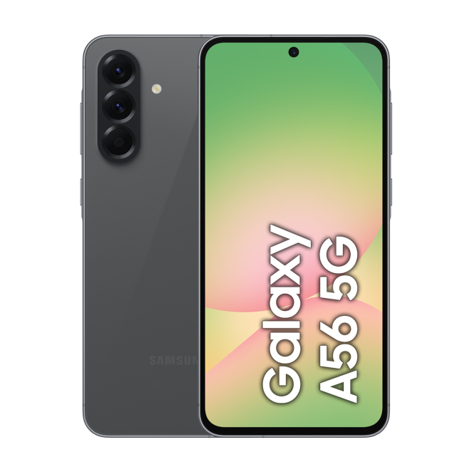 Samsung Galaxy A56 17 cm (6.7″) SIM doble Android 15 5G USB Tipo C 8 GB 256 GB 5000 mAh Grafito