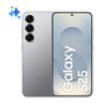 Samsung Galaxy S25 15,8 cm (6.2″) SIM doble Android 15 5G USB Tipo C 12 GB 128 GB 4000 mAh Plata