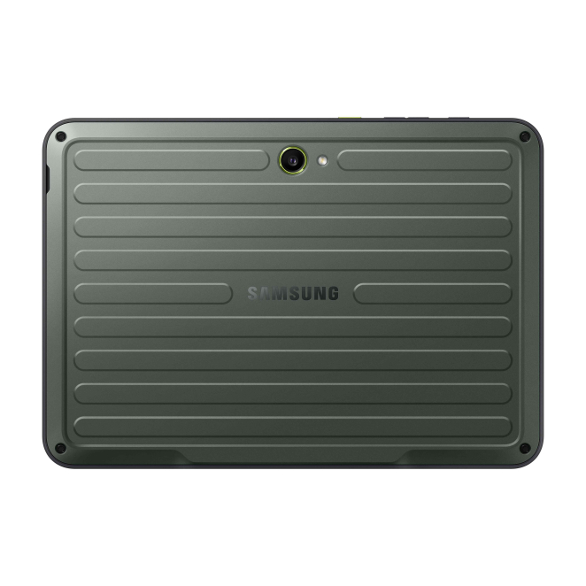Samsung Galaxy Tab Active5 Pro mostrando robustez