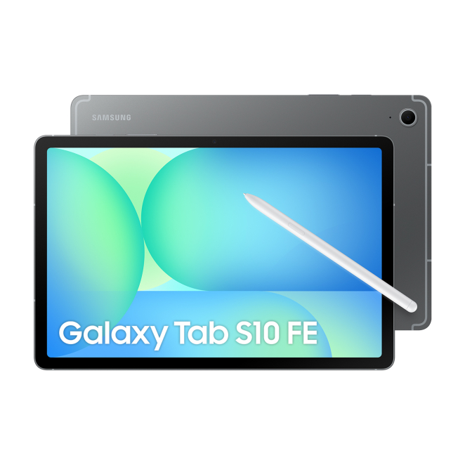 Samsung Galaxy Tab S10 FE vista frontal