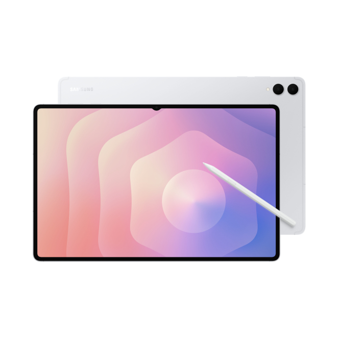 Samsung Galaxy Tab S11 Ultra vista trasera y lateral con stylus