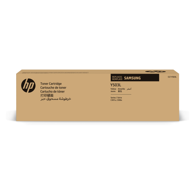 Samsung Cartucho de Tóner Original HP CLT-Y503L amarillo de alta capacidad