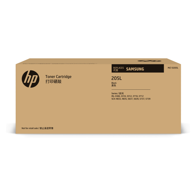 Samsung Cartucho de tóner MLT-D205L negro de alta capacidad