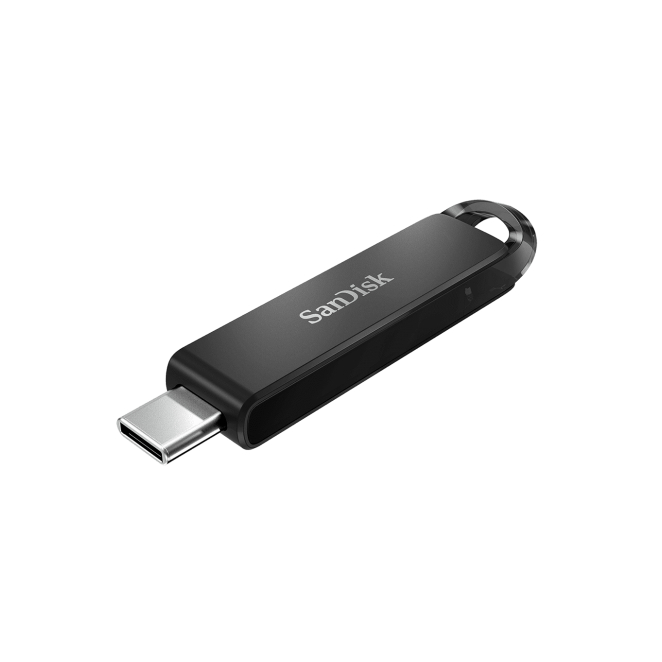 SanDisk Ultra unidad flash USB 64 GB USB Tipo C 3.2 Gen 1 (3.1 Gen 1) Negro