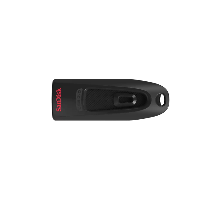 SanDisk Ultra 64GB mostrando conexión USB tipo A