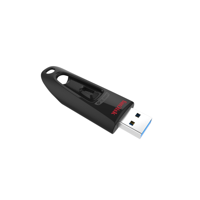 Alta velocidad de transferencia con la SanDisk Ultra unidad flash USB 64 GB