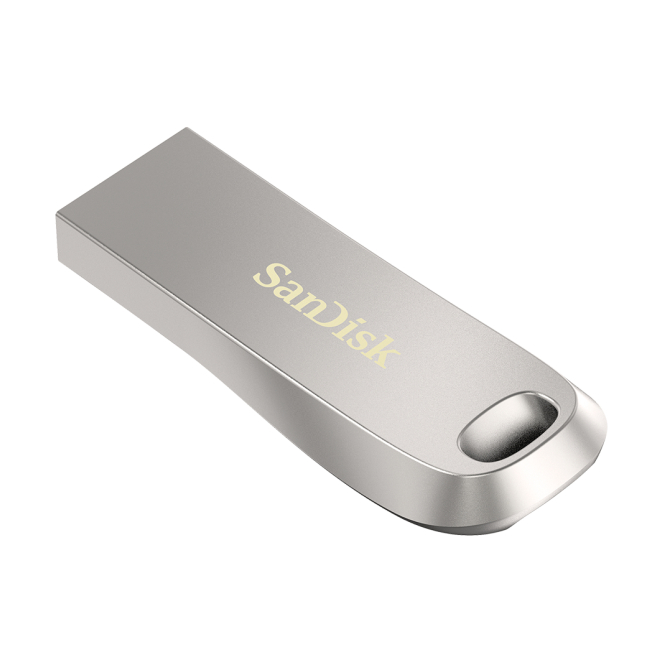 SanDisk Ultra Luxe unidad flash USB 64 GB diseño plateado