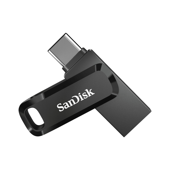 SanDisk Ultra Dual Drive unidad flash USB 128 GB USB Type-A / USB Type-C 3.2 Gen 1 (3.1 Gen 1) Negro, Plata