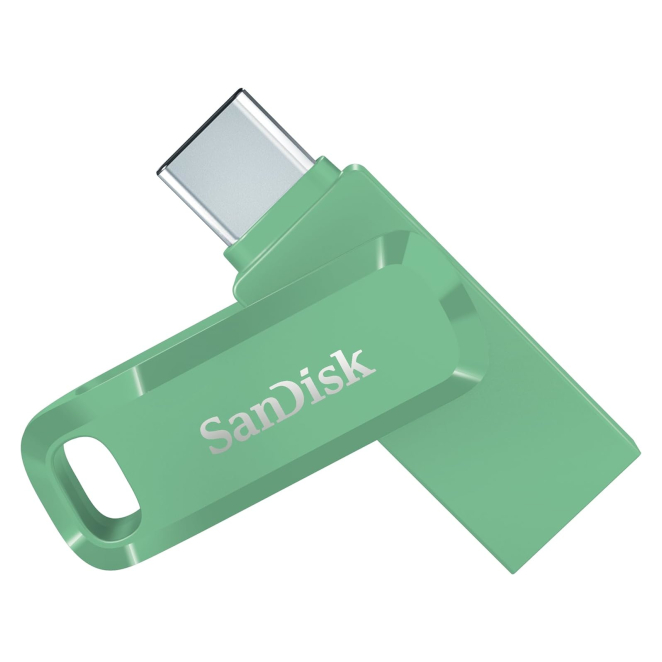 SanDisk Ultra Dual Drive Go USB 128GB unidad flash USB USB Type-A / USB Type-C 3.2 Gen 1 (3.1 Gen 1) Verde