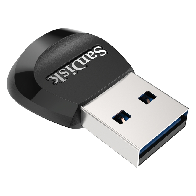 SanDisk MobileMate lector de tarjeta USB 3.2 Gen 1 (3.1 Gen 1) Negro