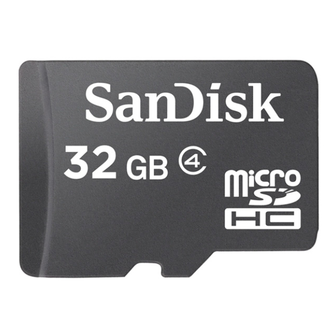 SanDisk microSDHC 32GB Clase 4