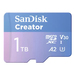 SanDisk Creator 1 TB MicroSDXC UHS-I Clase 10