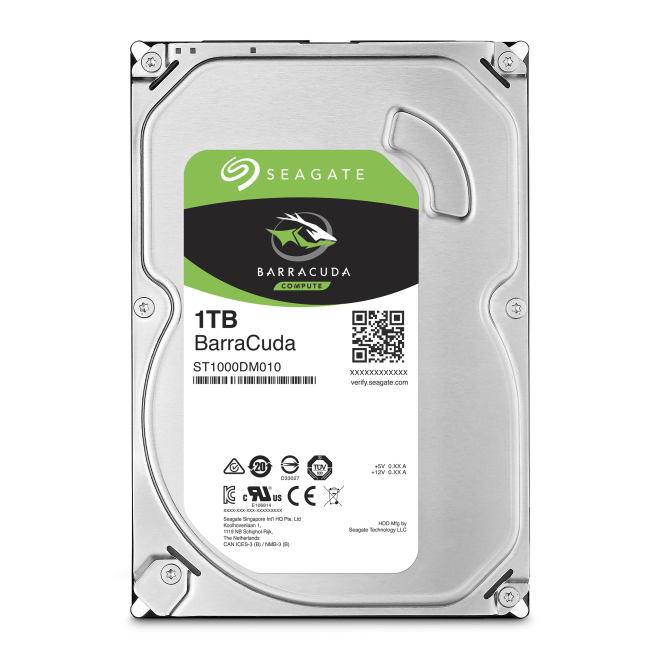 Seagate Barracuda ST1000DM010 disco duro interno 1 TB 7200 RPM 64 MB 3.5″ Serial ATA III