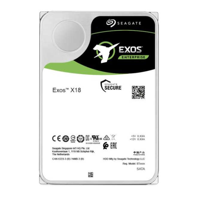 Seagate Enterprise ST18000NM000J disco duro interno 18 TB 7200 RPM 256 MB 3.5″ Serial ATA III