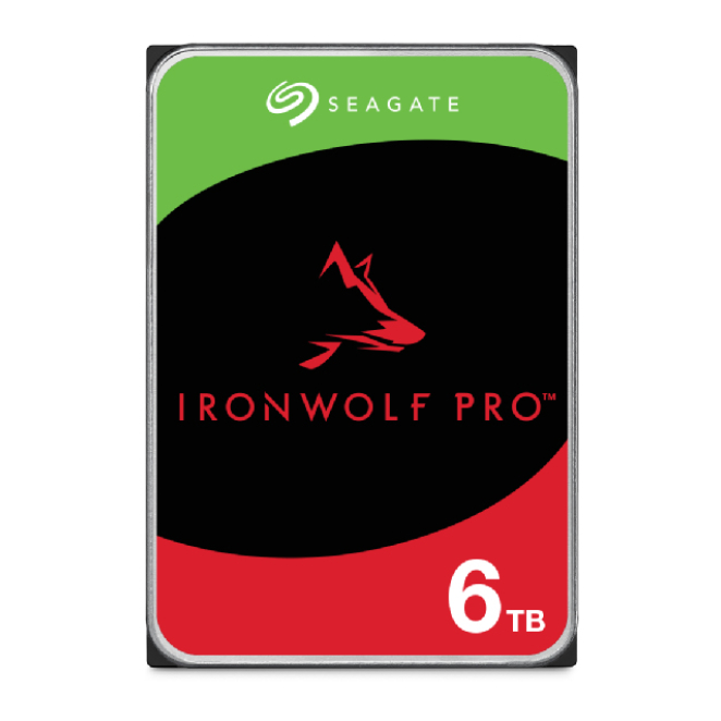 Seagate IronWolf Pro ST6000NT001 disco duro interno 6 TB 7200 RPM 256 MB 3.5″
