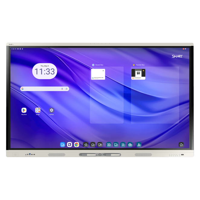 SMART Technologies MX286-V5 pizarra blanca interactiva 2,18 m (86″) 3840 x 2160 Pixeles Pantalla táctil Plata USB / Bluetooth