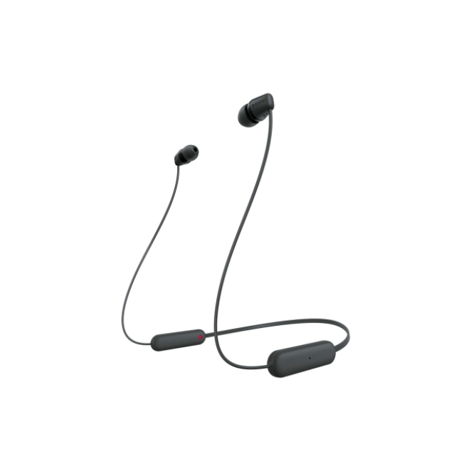Sony WI-C100 Auriculares Inalámbrico Dentro de oído Llamadas/Música Bluetooth Negro