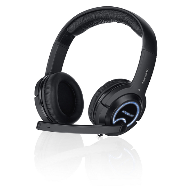 SPEEDLINK XANTHOS Auriculares Alámbrico Diadema Juego Negro