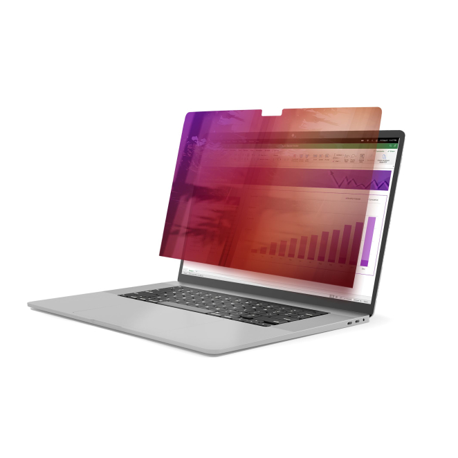 StarTech.com Filtro de Privacidad Dorado para MacBook Pro 21/23 de 16in - con Privacidad Mejorada - Protector de Pantalla de Doble Cara - +/- 30 Grados