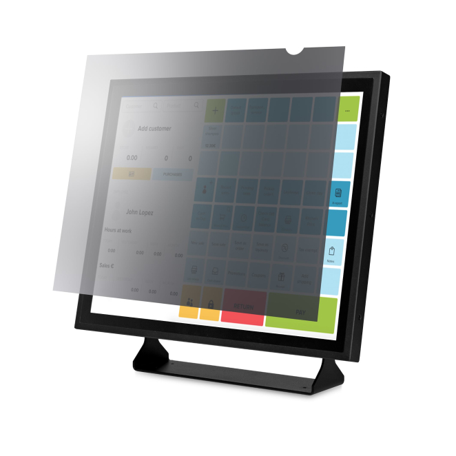 StarTech.com Filtro de Privacidad de 17 Pulgadas 5:4 para Monitor - Pantalla de Privacidad Protector Anti Brillo - Anti Luz Azul con Reducción del 51% - Ángulo de +/- 30°