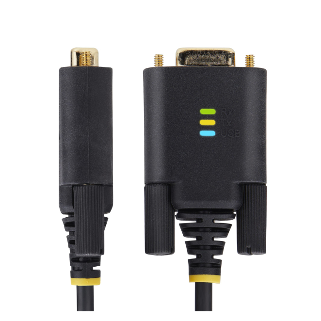 StarTech.com 1P10FFCN-USB-SERIAL Cable de Serie Negro 3 m USB tipo A DB-9 principal