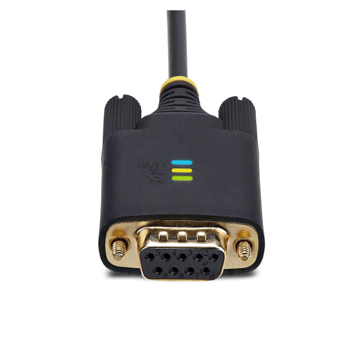 StarTech.com 1P10FFCN-USB-SERIAL adaptador conectado