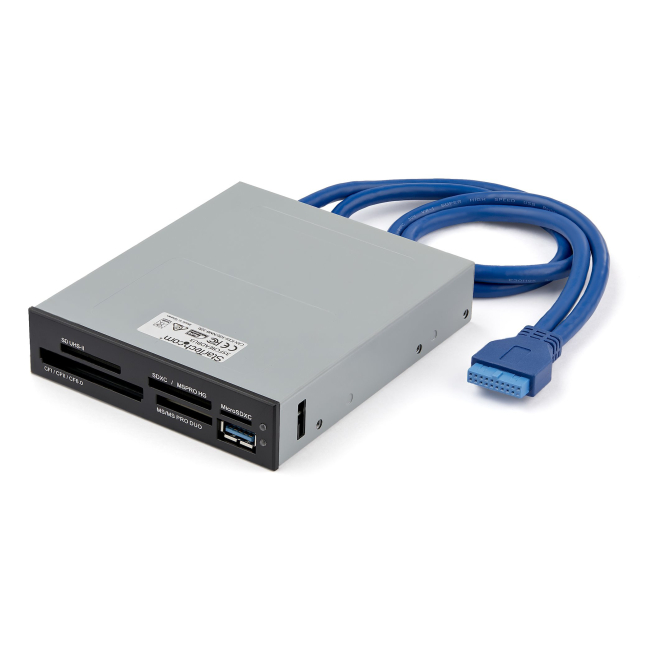 StarTech.com Lector Interno USB 3.0 para Tarjetas Memoria Flash con Soporte para UHS-II