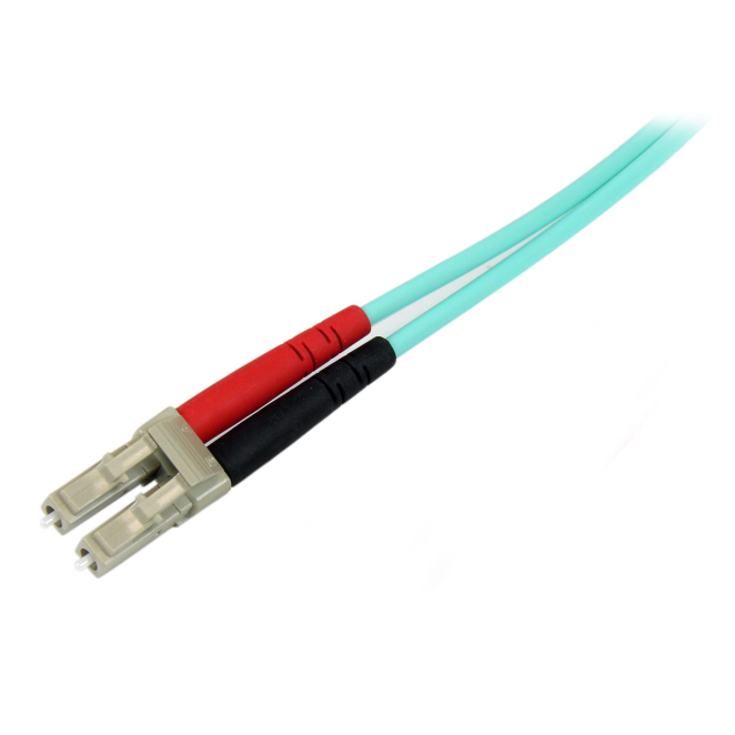 StarTech.com Cable de 10m de Fibra Óptica Multimodo OM3 LC a LC UPC
