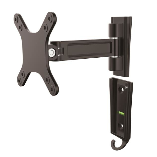 StarTech.com Soporte de pared de un solo giro para monitor con montura VESA de hasta 27 pulgadas