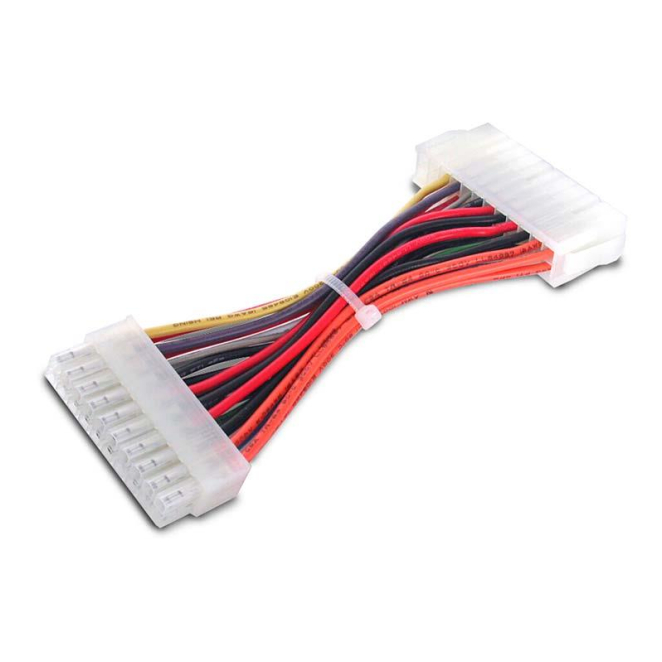 StarTech.com Cable Adaptador de Alimentación ATX de Placa Base de 20 a 24 Pines 6 pulgadas - M/H