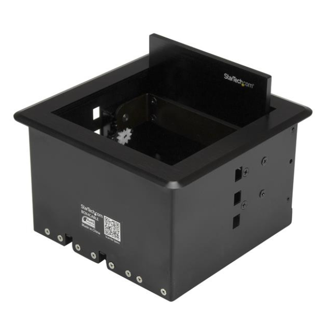 StarTech.com Caja de Gestión de Cableado para Mesas de Conferencia - de Sobremesa - Caja de Conectividad