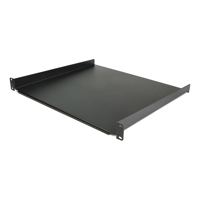 StarTech.com stante Cantilever de 1U para Rack - de 16 Pulgadas de Profundidad - Bandeja Voladiza para Rack - Bandeja Cantilever para Armario Rack de 19 Pulgadas - Capacidad de Carga de 20kg - Acero