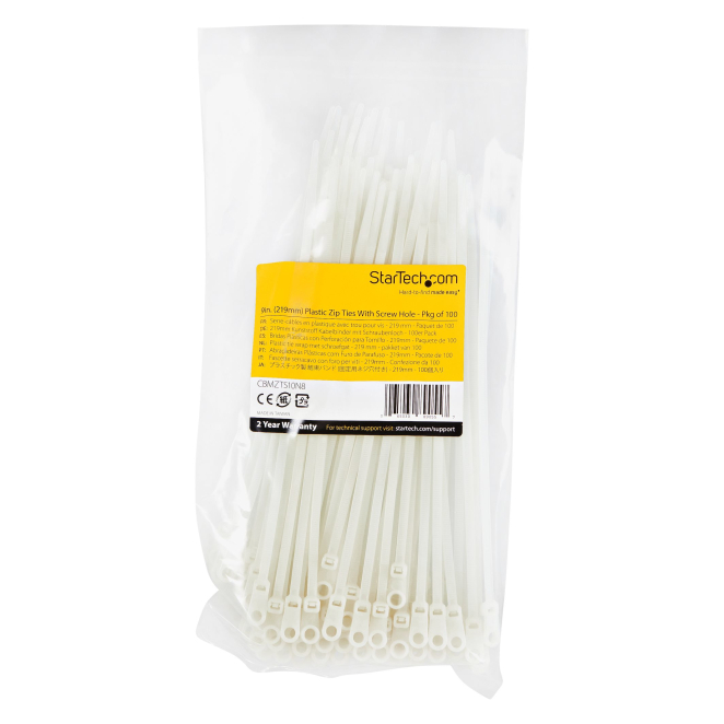 Bridas de Nylon 66 para organización de cables