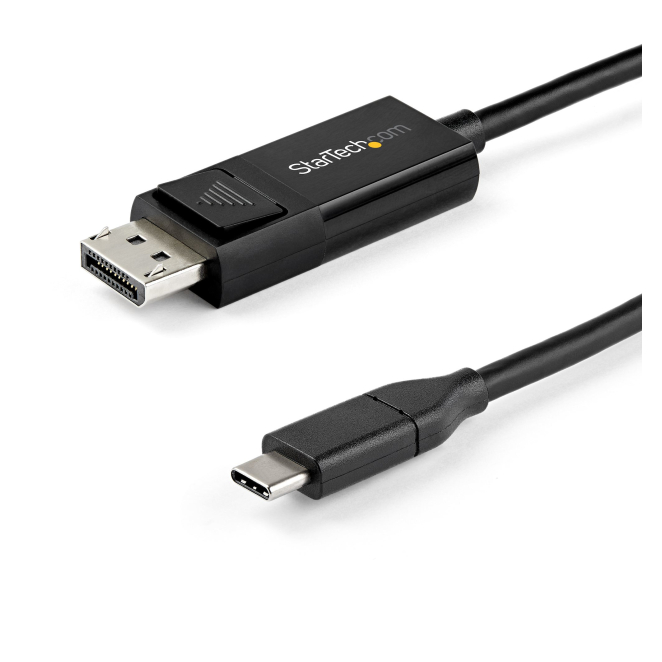 StarTech.com Cable de 1m USB-C a DisplayPort 1.4 - Convertidor Bidireccional Adaptador de Vídeo USB Tipo C - HBR3/HDR/DSC - Cable Conversor para Monitor DP 8K 60Hz - Thunderbolt 3