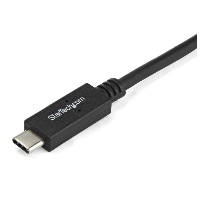 StarTech.com Cable de 1m USB-C a DVI - 1920 x 1200 - Negro, cable negro de alta calidad con conectores macho a macho