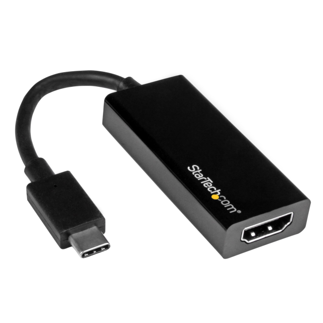 StarTech.com Adaptador Gráfico USB-C a HDMI 4K30Hz - Conversor de Vídeo USB 3.1 Tipo C a HDMI - Compatible Thunderbolt 3 - Dongle