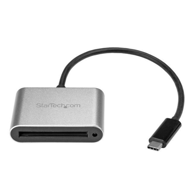 StarTech.com Lector Grabador USB 3.0 USB-C Tipo C de Tarjetas de Memoria Flash Cfast Alimentado por USB