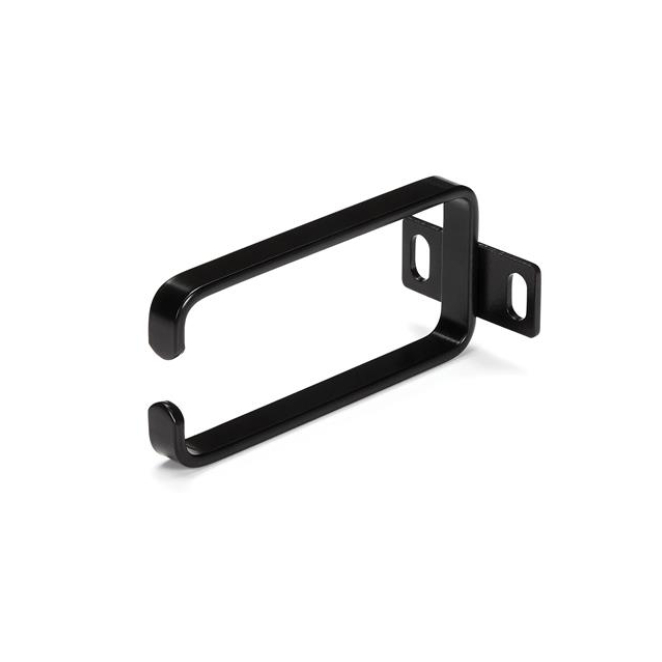 StarTech.com Anilla Pasacables en D Vertical 1U para Gestión de Cableado en Armarios Racks - Guiacables 4,5x10cm