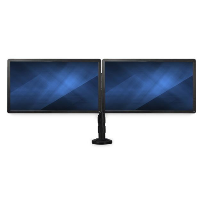 StarTech.com Brazo para Escritorio de Dos Monitores - con Barra Horizontal - Soporte de Mordaza/Ojal para Escritorio
