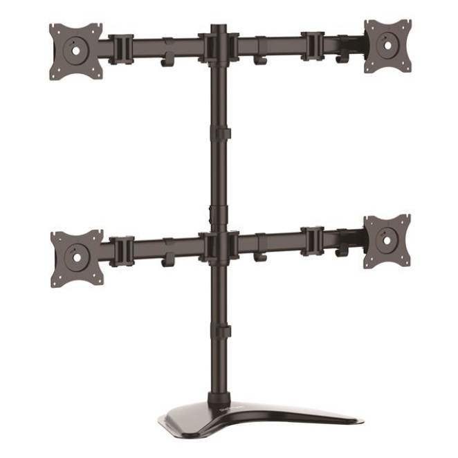 StarTech.com Base de Soporte Ajustable VESA para 4 Monitores de hasta 27 Pulgadas