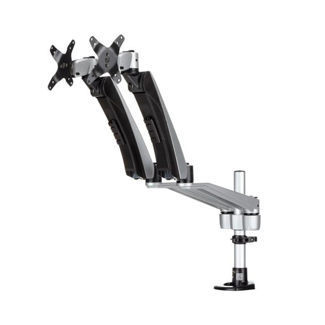 StarTech.com Soporte para Dos Monitores con Brazos Móviles - Apilable