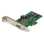 StarTech.com Tarjeta PCI Express Adaptadora de Red Gigabit con 1 Puerto SFP Abierto - NIC Ethernet PCI-E de Fibra