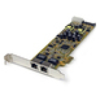 StarTech.com Tarjeta Adaptador de Red PoE/PSE PCI Express PCIe Gigabit Ethernet con 2 Puertos RJ45