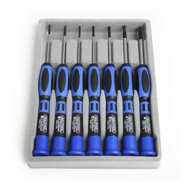 StarTech.com Juego Kit Set de Destornilladores de Precisión de 7 piezas- Torx Phillips Plano